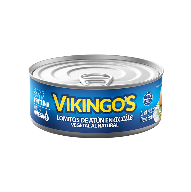 Lomitos de Atún en Aceite Vikingos 150g