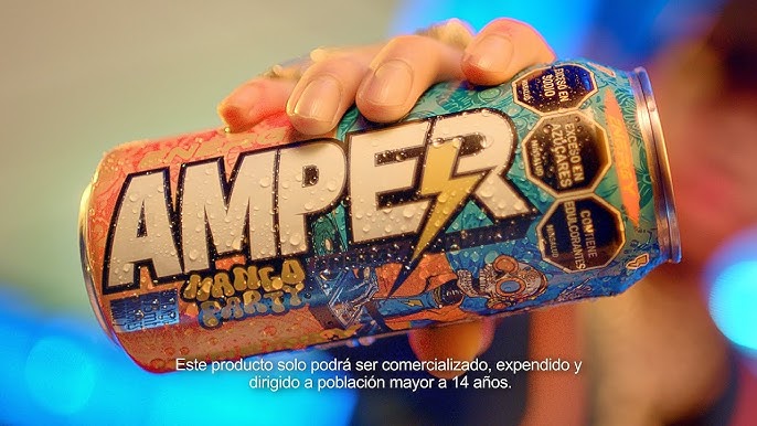 Amper Mango Party - Bebida Energética Sabor Mango