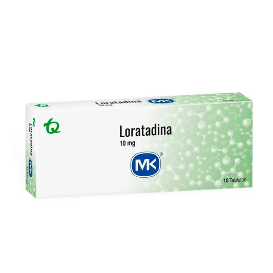 Loratadina 10mg Caja x10 Tabletas