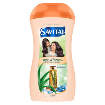 Shampoo Savital Elixir de Romero X 510ml